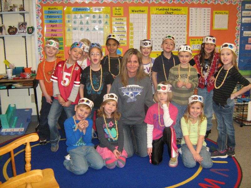 Pierce Public Schools Elementary Students Celebrate 100 Days Of School