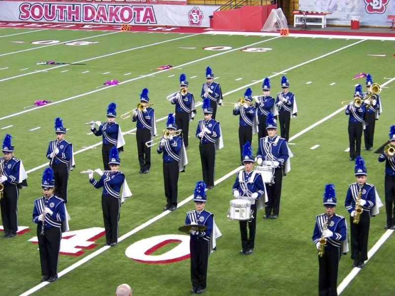 Pierce Public Schools Band Performs in Quad State Marching Competition