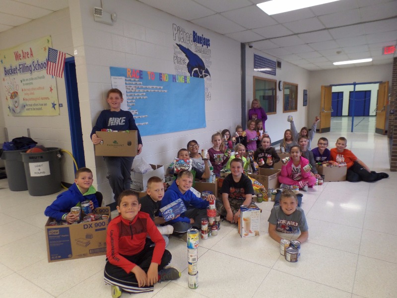 Pierce Public Schools Pierce Elementary Donates 938 Items