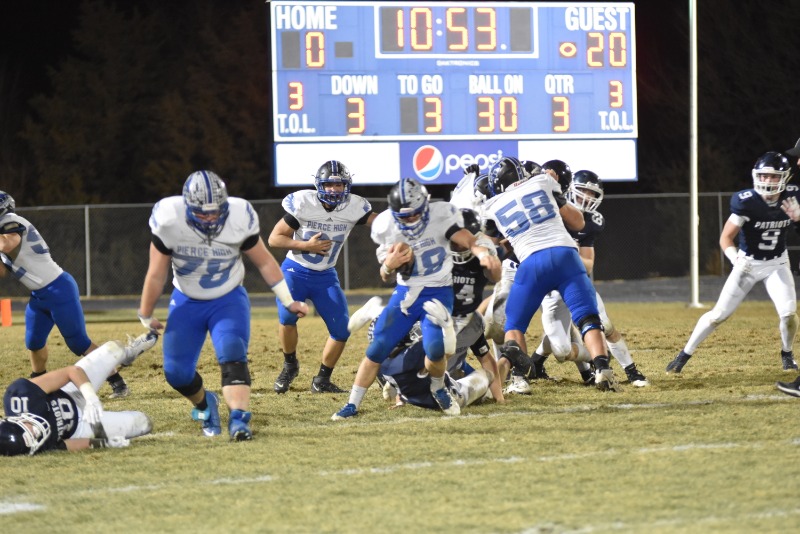 Pierce Public Schools Pierce Football Punches Their Ticket to State