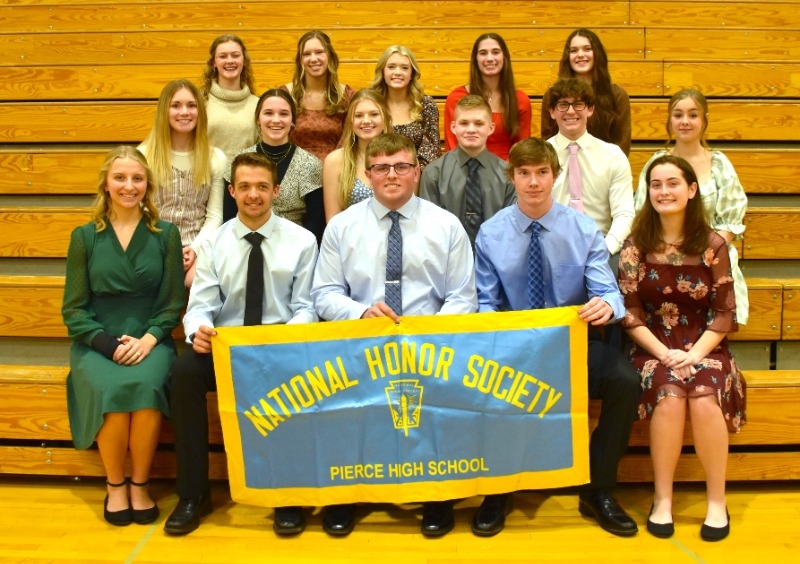 Pierce Public Schools - New Members Inducted into National Honor Society