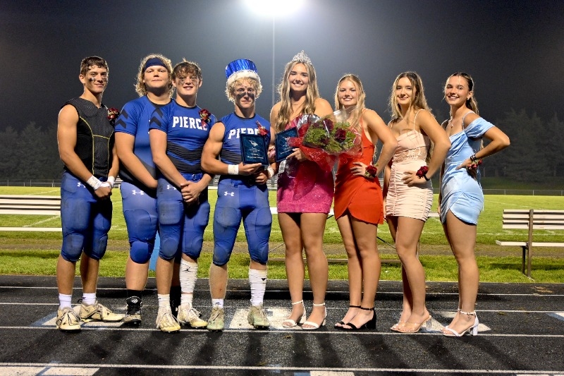 Pierce Public Schools - Wachholtz and Valverde Crowned 2023 Homecoming King  and Queen