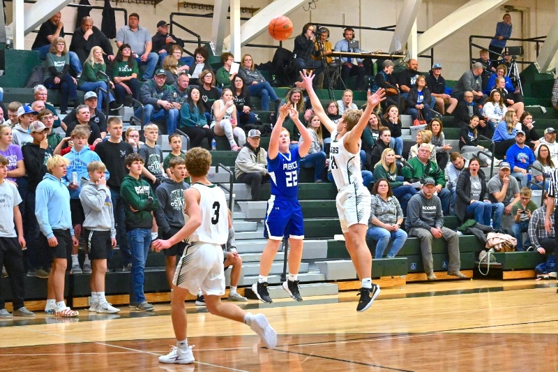 Pierce Public Schools Pierce Boys Basketball Win Against HowellsDodge