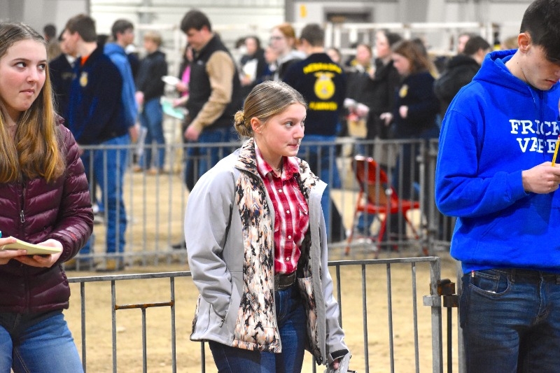 Pierce Public Schools Pierce FFA District Livestock Judging