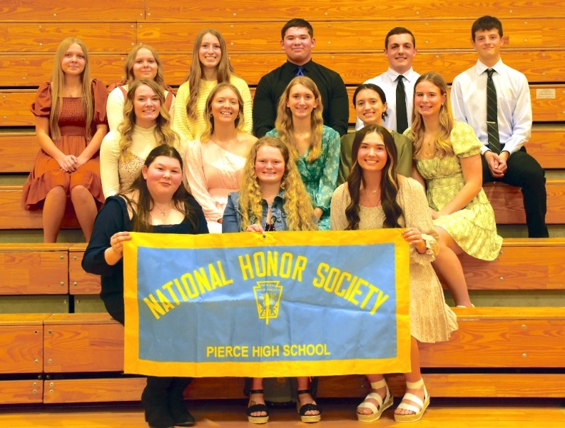Pierce Public Schools - National Honor Society Inducts New Members